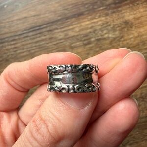 925 Sterling silver band ring